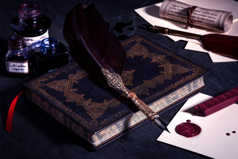 *Federkiel und Tinte* *Federkiel und Tinte*